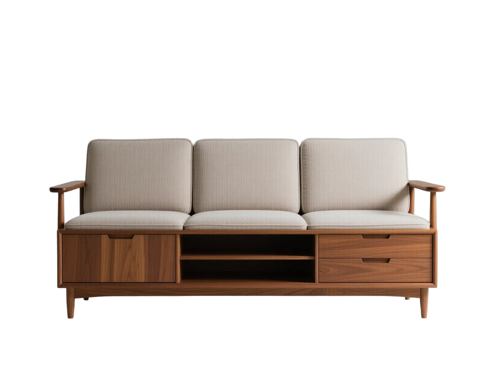 Furniture photo after AI background removal